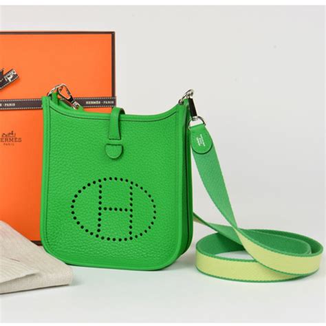 hermes green crossbody bag|Hermes crossbody bags women.